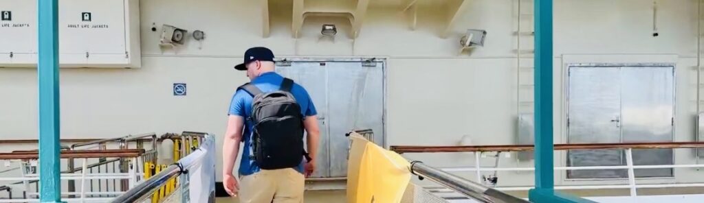 Carry on Cruising packing list - backpack