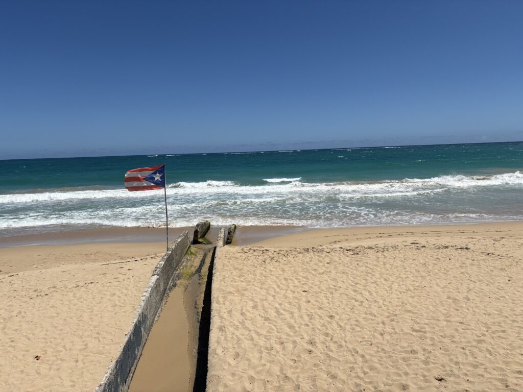 Cruising out of Old San Juan